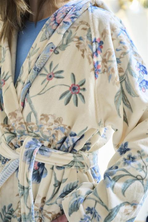 Produktbild PIP Studio Secret Garden Bademantel white blue L (1Stück) (L)