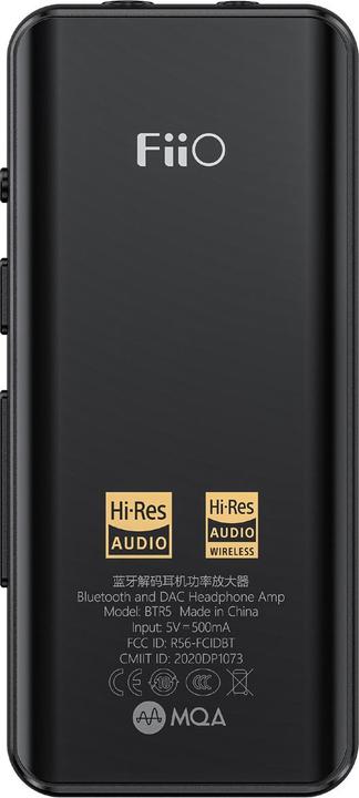 Produktbild FiiO BTR5 2021 USB-C (Mikrofon, Gain-Schalter, USB-DAC, Bluetooth, NFC)