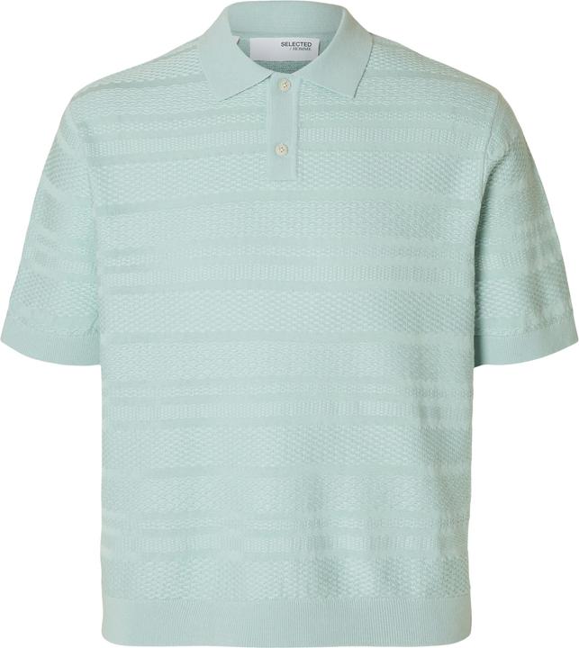 Selected Homme Textured Polohemd aus Strick