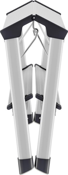Image du produit Hailo D60 StandardLine, escabeau en aluminium, 2x2 marches (Escabeau, 49 cm)