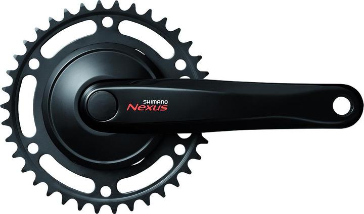 Produktbild Shimano Kurbelgarnitur NEXUS FC-C6000 33 Zähne schwarz (170 mm)