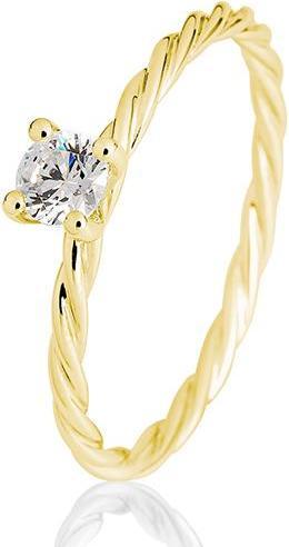 Produktbild Breuning Verlobungsring Kordel (56, 585/14 K Gold)