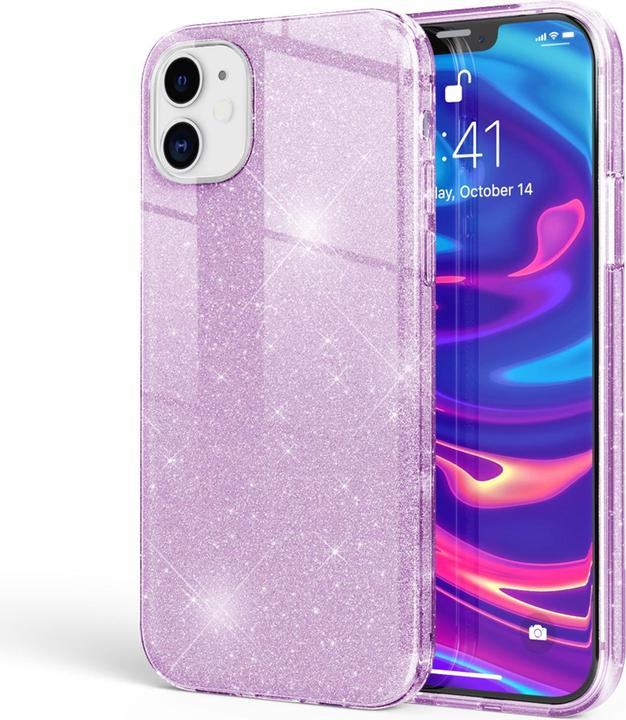 Produktbild Nalia Glitzer Handyhülle (Apple iPhone 12 Pro, Apple iPhone 12)