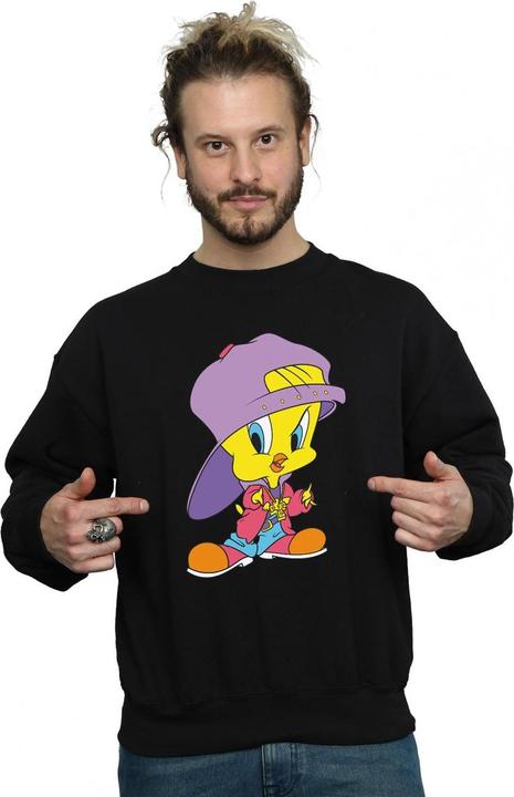 Immagine prodotto Looney Tunes Tweety Pie Hip Hop Felpa Uomo (XL)
