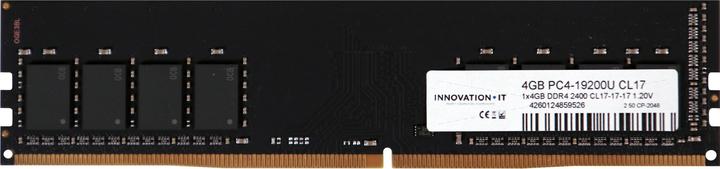 Produktbild Innovation IT Innovation PC 402400 4GB DDR4 2400MHz Speichermodul (1 x 4GB, 2400 MHz, DDR4-RAM, DIMM)