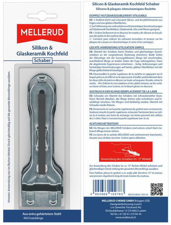 Actual product image Mellerud Hob scraper (1 pcs.)