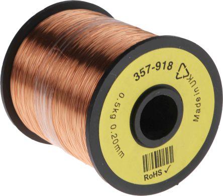 Actual product image Rs Pro Insulated copper wire,31/32awg 1600m (1600 m)