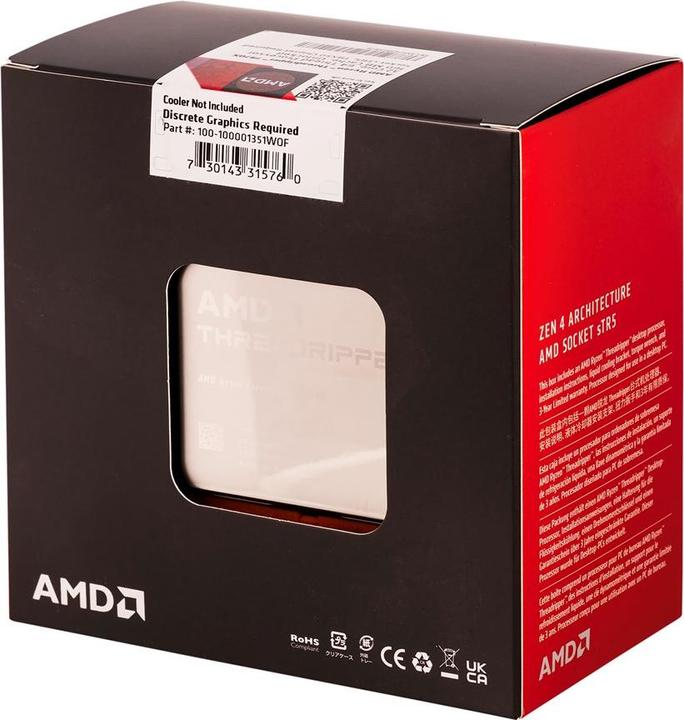 Image du produit AMD Ryzen Threadripper 7970X (sTR5, 4 GHz, 32 -Core)