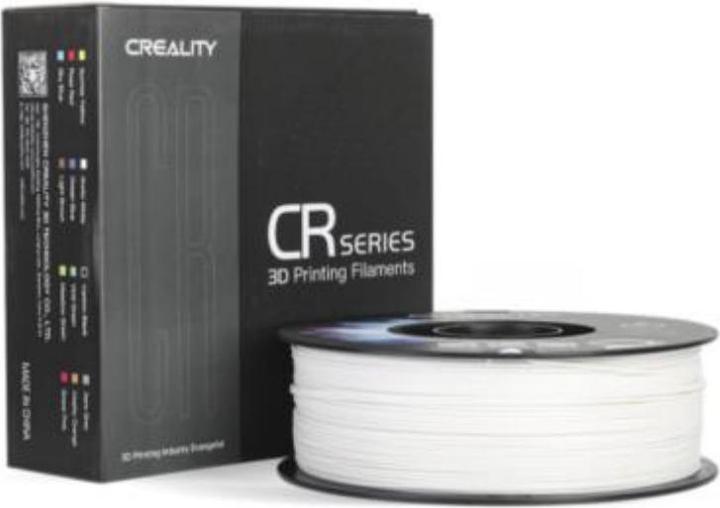Image du produit Creality Filament ABS, blanc, 1.75 mm, 1 kg (ABS, 1.75 mm, 1000 g, Blanc)
