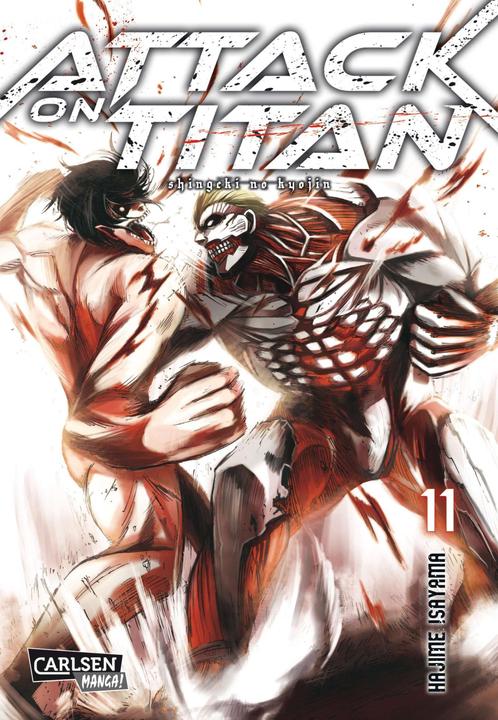 Actual product image Attack on Titan, Band 11 (German, Hajime Isayama, 2015)