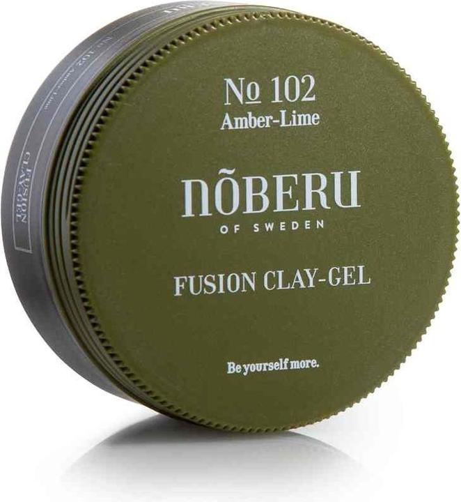 Nõberu NOBERU Fusion Clay Gel - n°102 Amber Lime 80ml (Haarpomade, 80 ml)