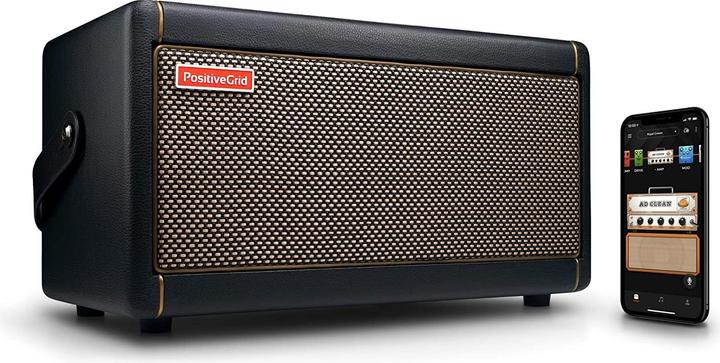 Immagine prodotto Positive Grid Spark Guitar Amplifier 40 Watt chitarra elettrica, basso e acustica Combo Amplifier con mobile (Spigola, Chitarra, 40 W)