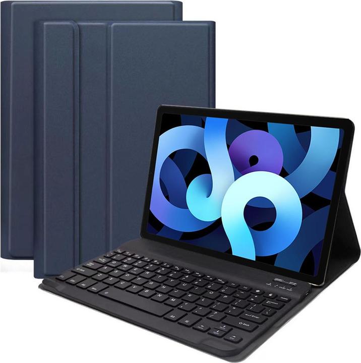 Produktbild Lobwerk 2in1 Bluetooth Tastatur und Cover für Apple Air 4 4th Generation A2072/A2316/A2324/A2325 2020/2022 C (A2316, A2324)