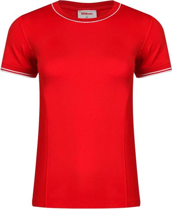 Actual product image Wilson Team Seamless T-Shirt Ladies Red (L)