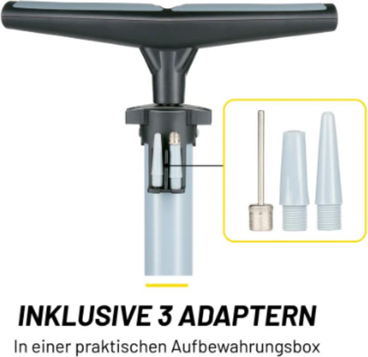 Actual product image Dunlop Bicycle floor pump