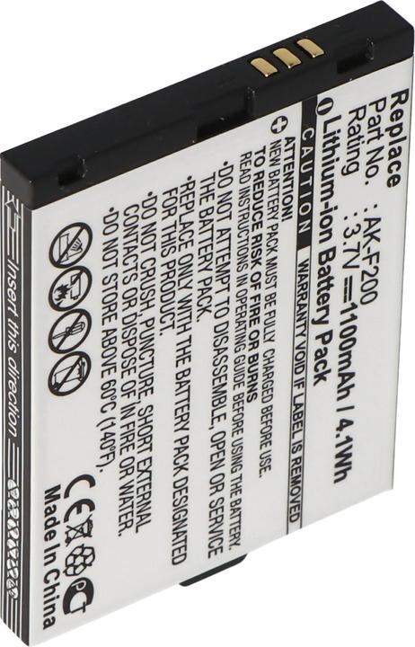 Actual product image AccuCell Battery for Emporia AK-F200, Emporia Flip Telme F210