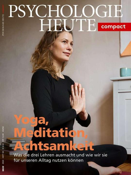 Actual product image Psychologie Heute Compact 60: Yoga, Meditation, Achtsamkeit (German, 2020)