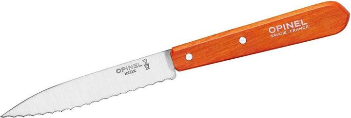 Image du produit Opinel 001921 Couteau de cuisine No. 113 Manche en hêtre orange (9.40 cm)