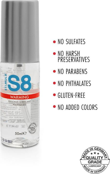Produktbild Stimul8 S8 WB Warming Lube 50ml (50 ml)