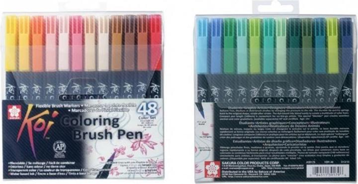 Image du produit Sakura Coloriage de koïs (Multicolore, 48 x)