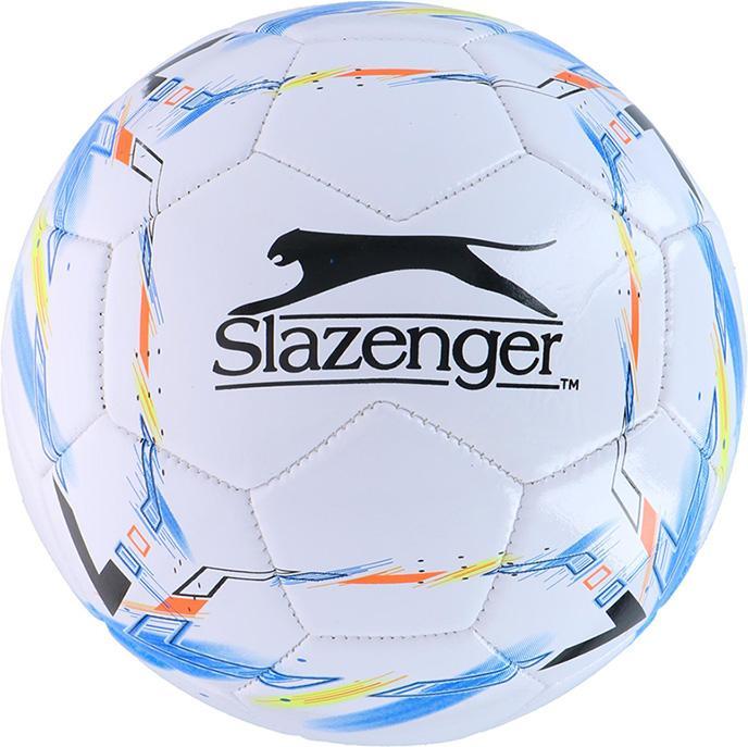 Actual product image Slazenger - Fussballball Grösse 5 (weiss / blau)