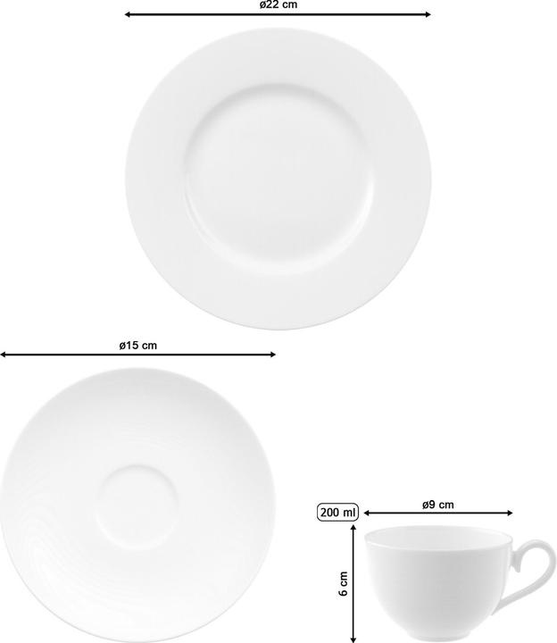 Image du produit Villeroy & Boch Service à café 18 pcs. Royal (18 pièce(s))