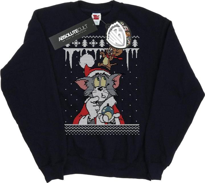 Immagine prodotto Tom & Jerry Christmas Fair Isle Felpa Ragazzi (116)