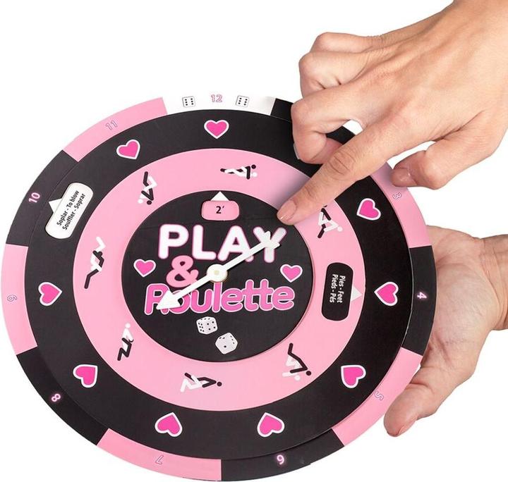 Produktbild Secret play SECRETPLAY PLAY & ROULETTE - W?RFEL- & ROULETTESPIEL (ES/PT/EN/FR) (Würfelspiel, Portugiesisch, Englisch, Französisch, Niederländisch, Spanisch)