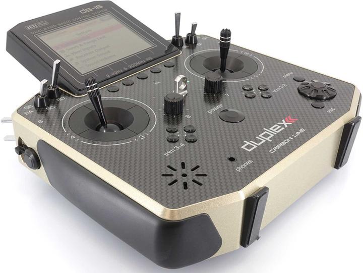 Image du produit Jeti Emetteur à main DS-16 II Carbon Line Light jaune multimode