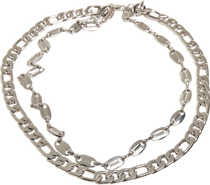 Actual product image Urban Classics Layering Basic Necklace (100% Iron)