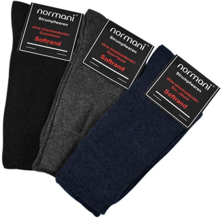 Image du produit Normani 6 paires de chaussettes confort à bord souple (paquet de 6, 35 - 38)