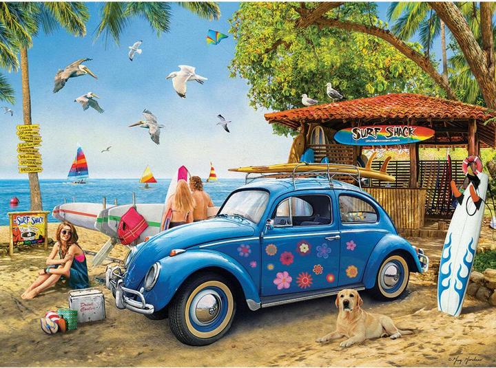 Image du produit Eurographics VW Beetle Surf Shack (1000 pièces)