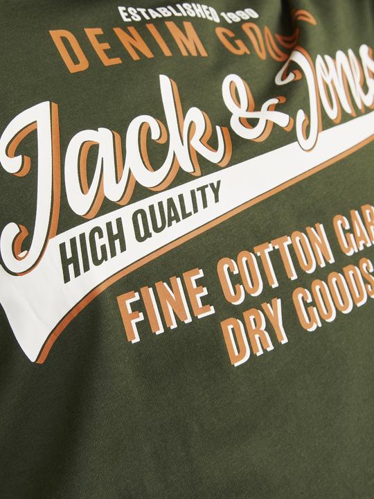 Image du produit Jack & Jones Jjelogo Tee Ss O-Neck 2 Col Aw24 S Pls (7XL)