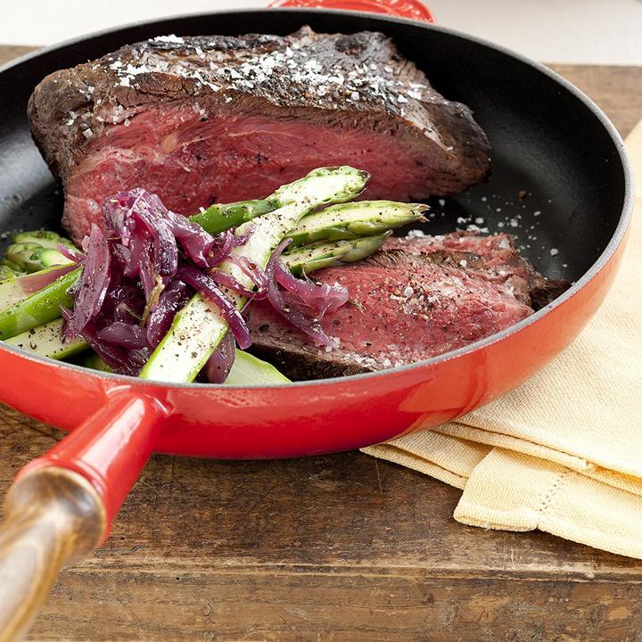 Actual product image Le Creuset Signature (28 cm, Frying pan, Cast iron)