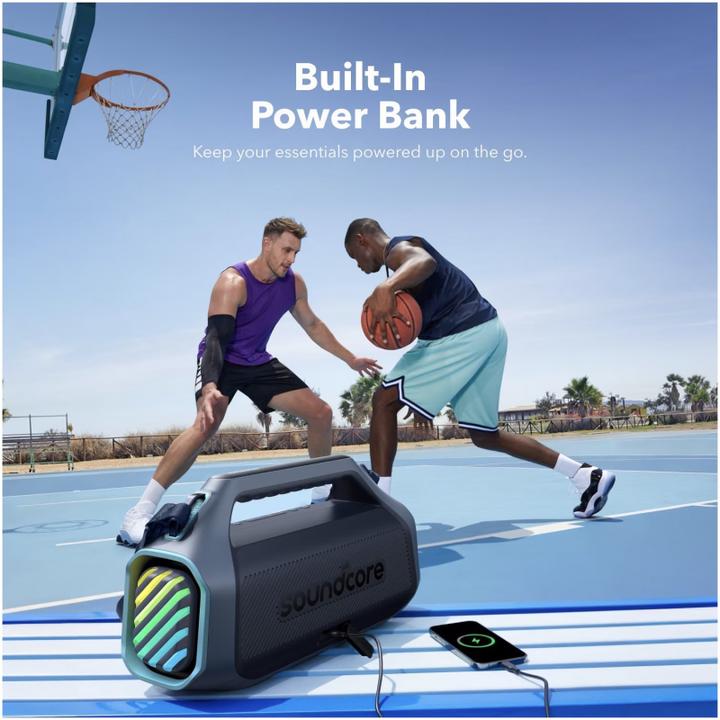 Image du produit soundcore Boom 2 Plus (20 h, Fonctionnement sur piles)