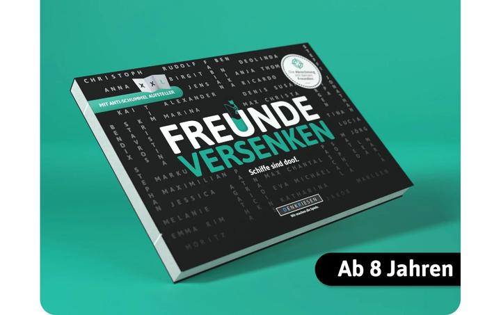 Actual product image Denkriesen Friends sink - ships are stupid (German)