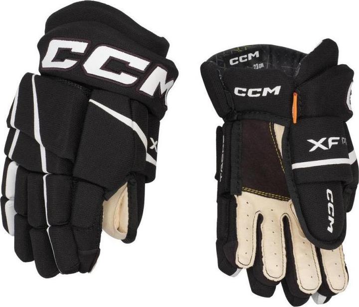 Image du produit CCM Gants de hockey Tacks XF Pro SR (noir/blanc, SR 13"/33 cm) (13)
