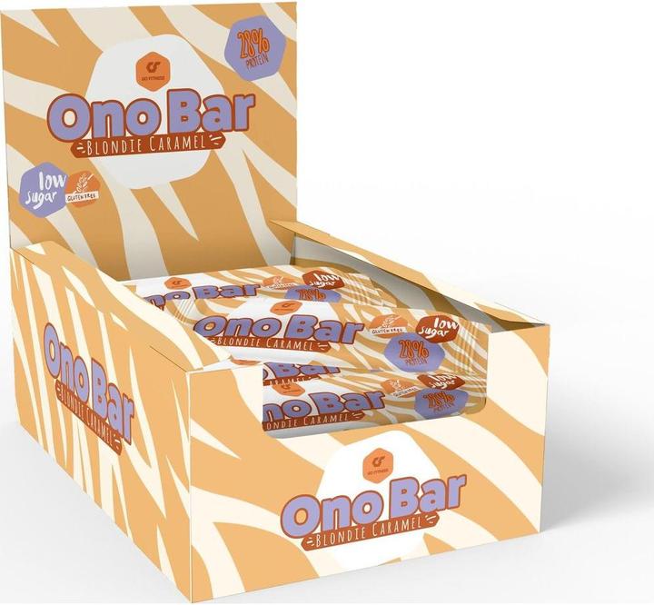 Image du produit Go Fitness Nutrition Ono Bar 12 x 40 g, Caramel (Caramel, 12 pcs, 480 g)