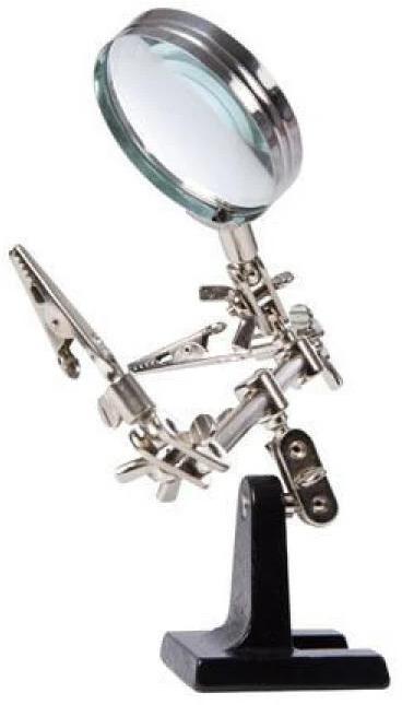 Actual product image Velleman VTHHN Third hand with magnifying glass