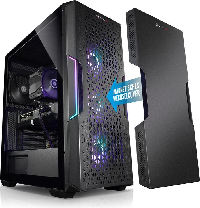 Actual product image Kiebel Gaming PC Titan Pro VII AMD Ryzen 7 7800X3D, 32GB DDR5, NVIDIA RTX 4070 Ti Super 16 GB, 1TB SSD, Win (AMD Ryzen 7 7800X3D, 32 GB, 1000 GB, GeForce RTX 4070 Ti Super)