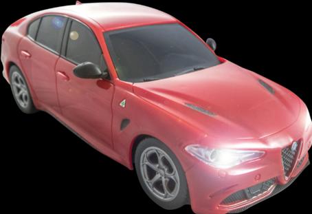 Actual product image Siva Alfa Romeo Giulia Quadrifoglio 1:24 red 2.4 GHz RTR