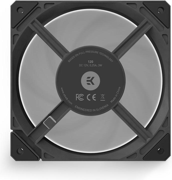 Produktbild EKWB EK Loop Fan FPT 120 550-2300 bk 3831109900000 (120 mm, 1 x)