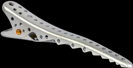 Y.S. Park Shark Clips silber 2 Stk. 106 mm (2 Stk.)