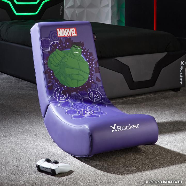 Actual product image X Rocker Xrocker Marvel Video Rocker Chair - Hero - Hulk
