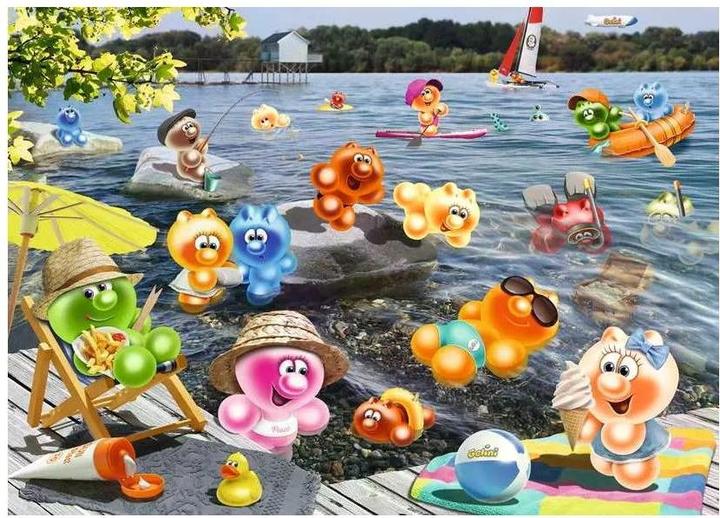 Actual product image Ravensburger Picnic al lago Gelini (1000 pieces)