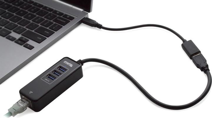 Actual product image Plugable USB C to USC Adapter Cable (0.20 m, USB 3.2 Gen 1)