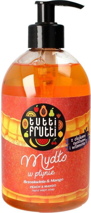 Farmona Tutti Frutti Duschgel mit Fruchtölen Pfirsich und Mango 500ml (Flüssigseife, 500 ml)