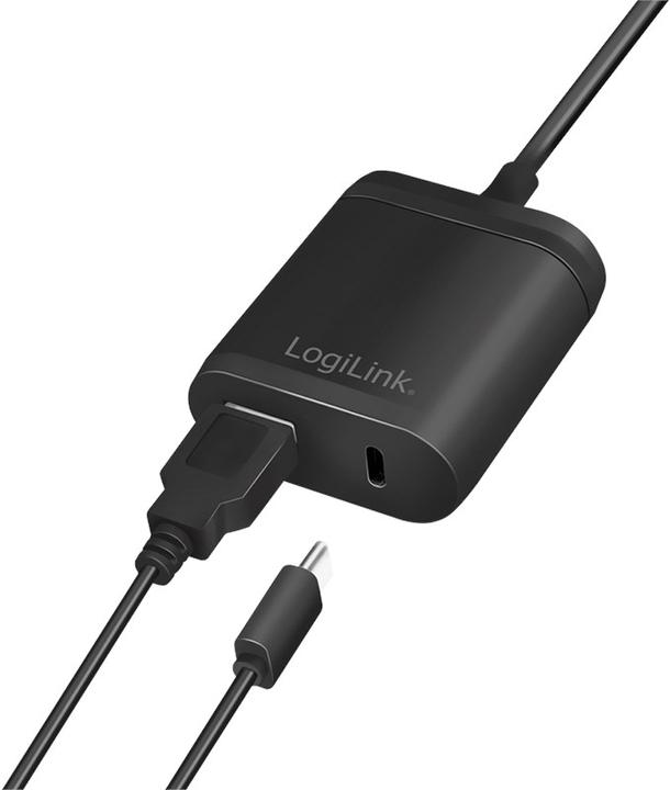 Produktbild LogiLink USB-Adapterstecker mit Festkabel (12 W)