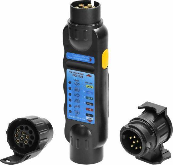 Orno Anhängersteckdosen-Testkit, Standard 13/7-polig, 12/24 V