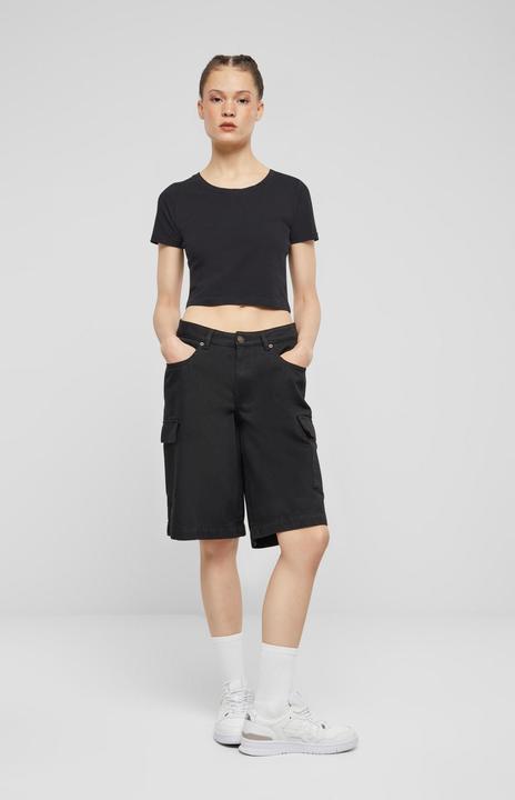 Actual product image Urban Classics Ladies Cotton Cargo Bermuda - 166853 (26)